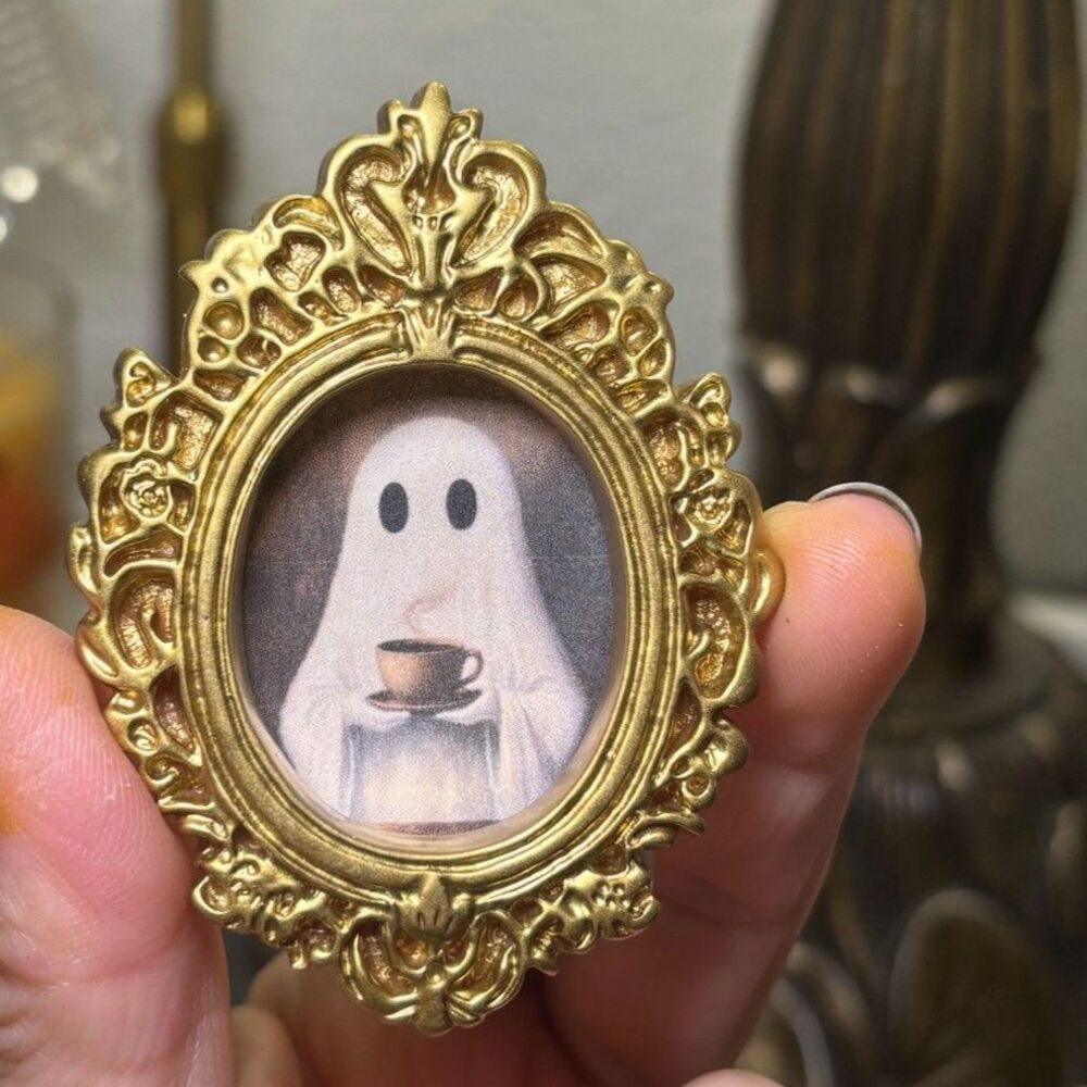 Coffee loving ghost